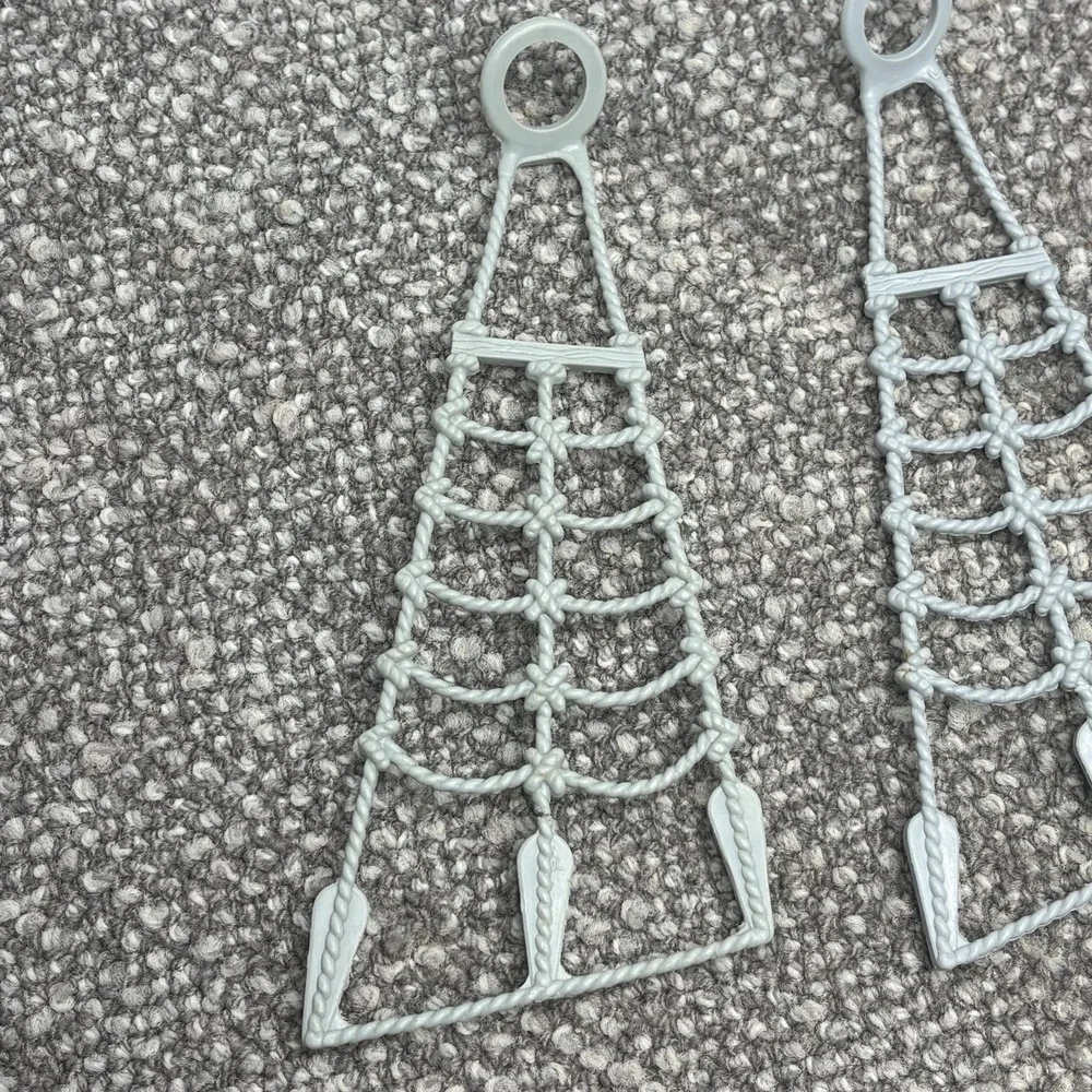 Fisher Price Great Adventure '94  Pirate Ship Rope Ladder SHORT Replacement Hg17